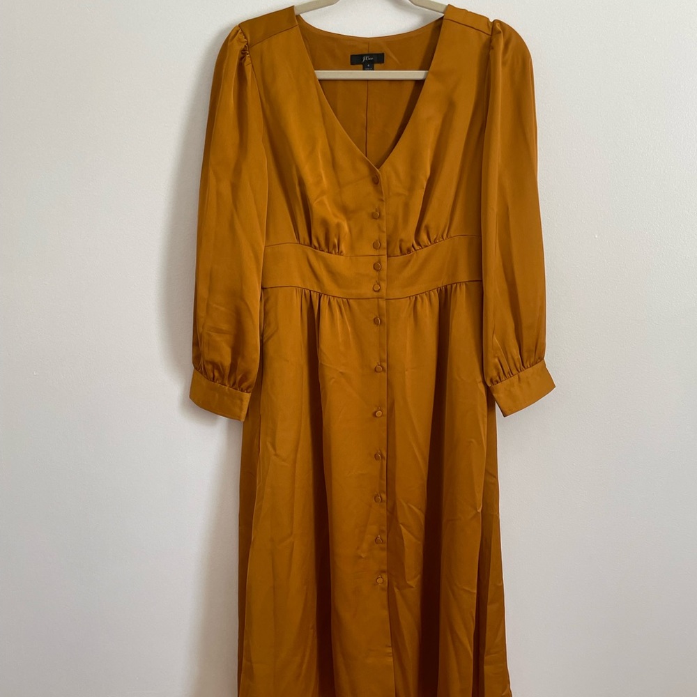 J. Crew silk dress